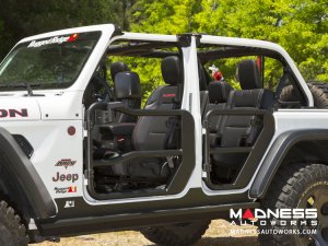 Jeep Gladiator Front Tube Doors - Black Powdercoat Jeep Gladiator Front Tube Doors - Black Powdercoat